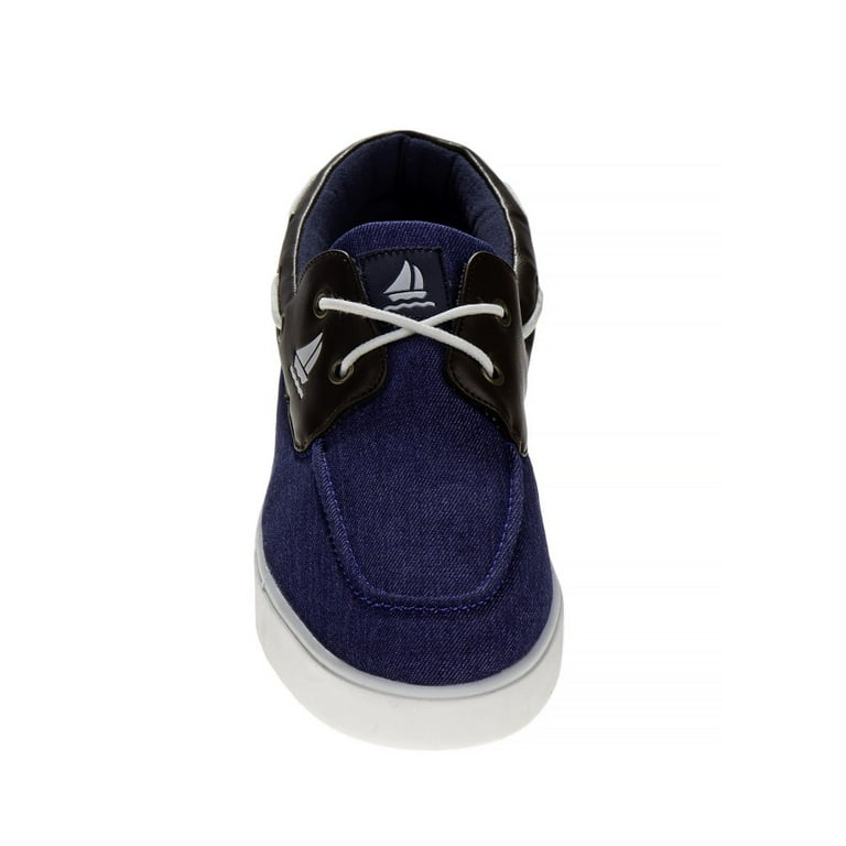 Sail Men's Sip-On Boat Shoes - Navy , 10.5 - Walmart.com