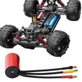 thumbnail image 4 of 1/8 S3670 Motor Impermeable Sensor de pecado Sin Cepillo de 2850kv y Reemplazo de Tarjeta de Programación Esc Sen Pincel de 120 A Chilt60 Para HPI Traxxas 1/8 RC CAR CAMIÓN, 4 of 7