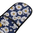 thumbnail image 4 of Yayeee Double Oven Mitt Kitchen Heat Resistant Baking 35" x7" Quilted Cotton Glove, Retro Daisy Pattern, 4 of 6