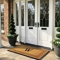 thumbnail image 5 of A1 Home Collections Natural Coir & Rubber Door Mat, Long-Lasting Entrance Doormats for Front Door, Thick & Non-Slip Durable Outdoor Entry Mat 30" x 60", 5 of 7