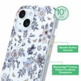 thumbnail image 3 of onn Blue Toile Phone Case for iPhone 17e / iPhone 16e / iPhone 15 / iPhone 14 / iPhone 13, 3 of 6