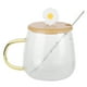 thumbnail image 2 of Taza resistente al calor, taza de café linda de 400ml con alto contenido de borosilicato, taza de vidrio de grado profesional, 2 of 8
