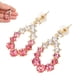 thumbnail image 4 of Wedding Earrings, Romantic Ambience Vibrant Colors Durable Alloy Elegant Style Dangle Earrings For Party For Wedding For Anniversary ANGGREK Otros, 4 of 8