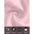 thumbnail image 7 of Pink White Stripes Cloth Napkins Set of 8 Reusable Dinner Napkins, Simple Geometric Modern Monochrome Cocktail Napkin Washable Table Napkins for Wedding/Holiday Party/Baby Shower 20"x20", 7 of 7