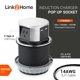 thumbnail image 2 of Link 2 Home Tomacorriente emergente para ahorrar espacio con USB 3 tomas de corriente de 15 A 2 puertos USB de carga rápida de 2,4 A Acabado de acero inoxidable resistente a salpicaduras para encimera, 2 of 5