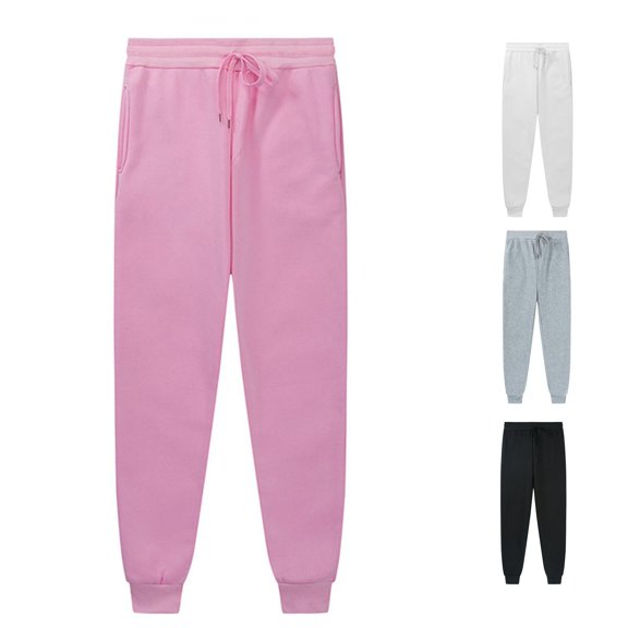 XIYON Girls Sweatpants Fall Winter Long Pants Sports Elastic Waist Kids Casual Trousers Comfortable 3-4 Years