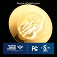 thumbnail image 5 of FLSNT 18W 150W Equivalent Dimmable A21 LED Light Bulbs, 3000K Warm White, 4 Pack, 5 of 8