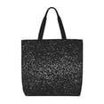 thumbnail image 1 of Easygdp Black And White Dotted Bolsa Tote para Mujer, Bolso de Hombro para Trabajo, Playa, Viajes, Compras y Supermercado, 1 of 7