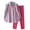 Red, variant on Outfits for Women, Two Piece Sets for Women, Fall Printing Casual Cardigan and Pants Fashion Two Piece Set