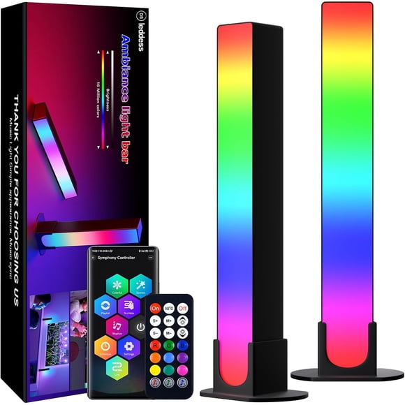 LED Light Bars, Gaming Lights, Ambient Light, RGB TV Backlights with Scene Modes and Music Modes for Gaming, Computer , PC Monitor, TV, Laptop (Z Series)