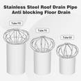 thumbnail image 5 of Gutter Guard, Stainless Steel Drain Cover Cleaning Tool for Outdoor, Durable Round Net Cover Ensuring Water Flow Free, Anti Blocking Easy to Use Strainer, 5 of 5