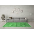 thumbnail image 3 of Ahgly Company Indoor Rectangle Oriental Emerald Green Industrial Area Rugs, 8' x 12', 3 of 4