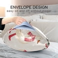 thumbnail image 4 of Yayeee Pillowcase Standard Size Set of 2 Satin Wrinkle Resistant Pillow Case, Winter Geese, 4 of 8