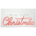 thumbnail image 3 of Northlight LED Merry Christmas Neon Lighted Wall Sign - 17", 3 of 9