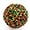 Red, variant on Artificial Topiaries Balls with Red Flower : 12 Inch Topiary Balls Artificial Outdoor Decor,Artificial Boxwood Ball Plants Outdoor for Courtyard, Hallway, Park,Wedding (Red)