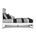 thumbnail image 5 of New Classic Furniture Furniture Tamarack Solid Wood Twin Size Bed in White, 5 of 6