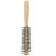 thumbnail image 5 of Peine para secado con secador, peine para peinado con secador doméstico, cepillo redondo pequeño, peine con rodillo de madera, 5 of 7