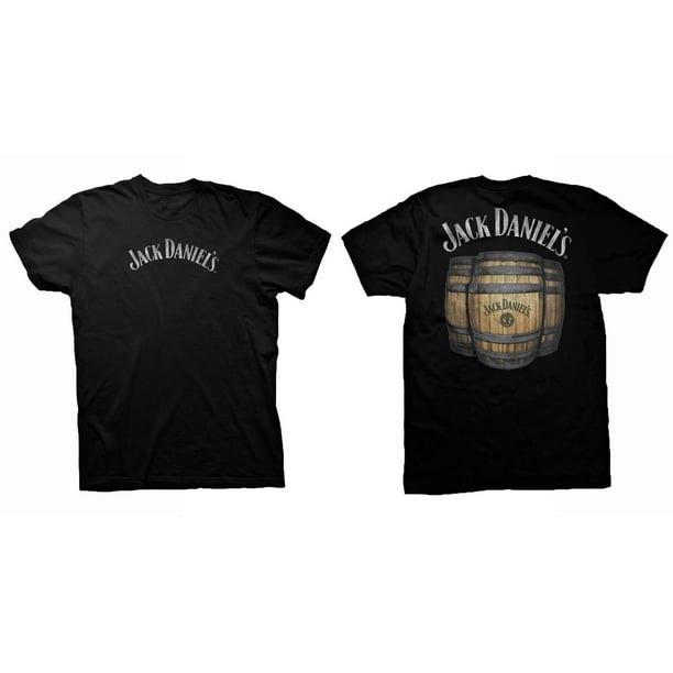 Jack Daniel's Jack Daniels Mens Short Sleeves Barrels Tee Shirt Bigs