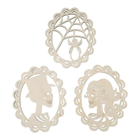 Do It Yourself Wood Skeleton Silhouettes (3Pc) - Craft Kits - 3 Pieces