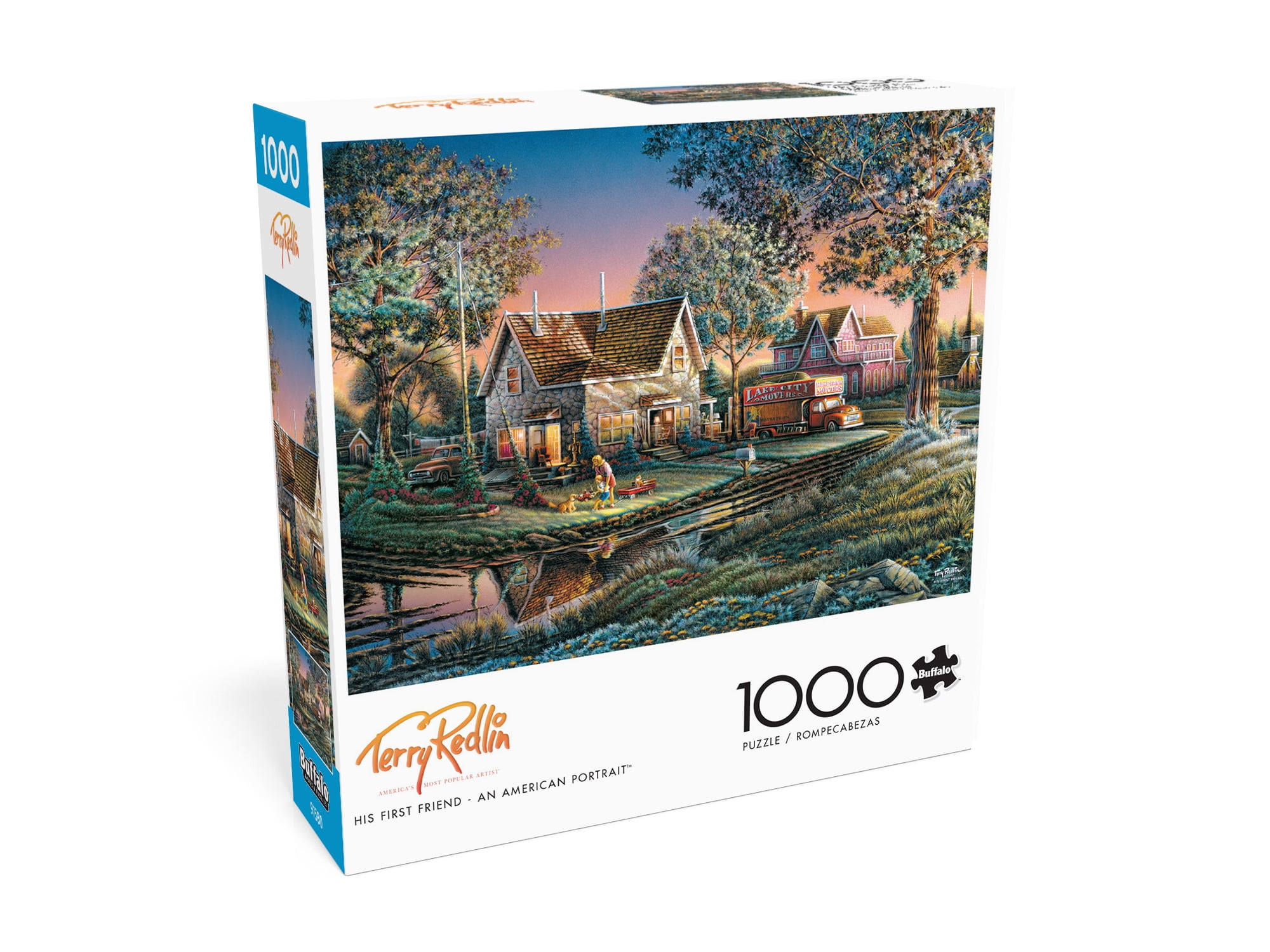 Buffalo Games 1000-Piece Terry Redlin His First Friend - An American Portrait Jigsaw Puzzle