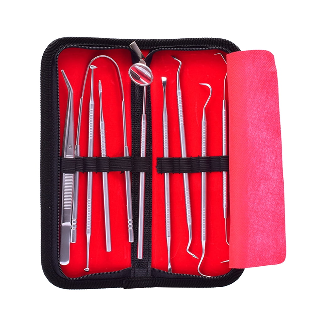 1 Set Dental Hygiene Kit Teeth Whitening Tools Calculus Plaque Remover