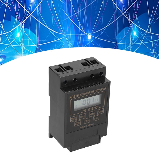 110V Timer Switch Kg316t Automatic Timing Controller 10A for Outdoor Street Lamp Power