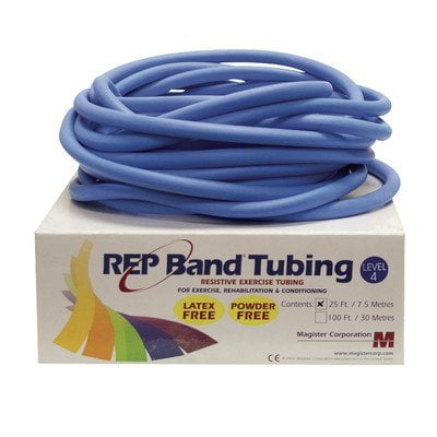 - Resistive Exercise Band Latex Free Tubing - No Power Non Toxic 25