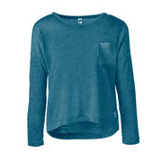Soffe Girl's Dolman Long Sleeve Tee