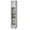 Grey, variant on Giantex Tall Bathroom Storage Cabinet, Freestanding Slim Tower Cabinet w/Tempered Glass Doors, Space-saving Floor Cabinet for Bathroom Living Room Kitchen, Grey