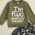 thumbnail image 4 of Toddler Baby Boy Fall Clothes Long Sleeve Pullover Sweatshirt Tops Joggers Pants Set Fall Winter Outfits,Cozy 6-12 Months 12-24 Months 2T 3T 4T 5T 6T 7T 8T 9T Children 3-4 Years, 4 of 4