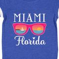 thumbnail image 4 of Inktastic Miami Florida Vacation Beach Trip Girls Baby Bodysuit, 4 of 5