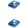 thumbnail image 3 of QualitChoice EU Plug Coffee Mug Warmer Coaster Beverage Heating Cup Heater Kitchen Blue 2Set, 3 of 6