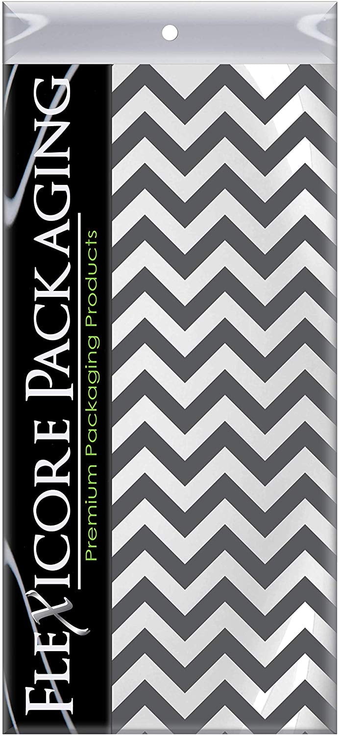 Premium Tissue Paper Black & White Stripes Tissue Paper 20 X 30-24 Sheet 759473821949 