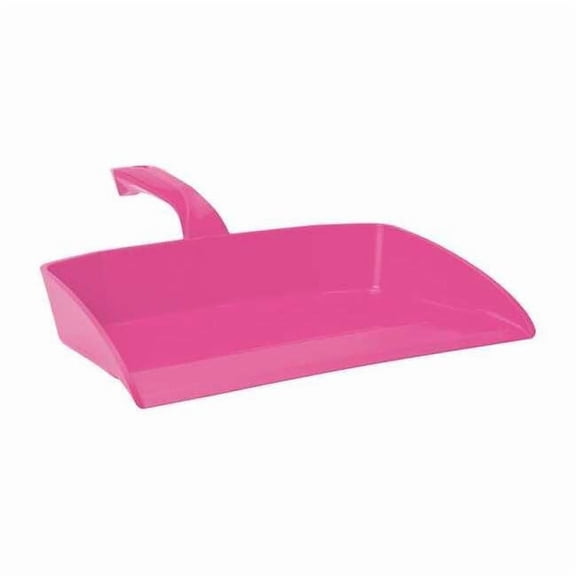 Vikan Hand Held Dust Pan,Pink,Polypropylene 56601