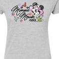 thumbnail image 3 of Disney - Minnie Mouse Xoxo - Juniors Fitted Graphic T-Shirt, 3 of 5
