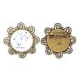 thumbnail image 1 of Sagittaire Signe de constellation Broche Fleur Bijoux pour Filles, 1 of 3