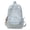 Blue, variant on Yucurem Aesthetic Floral Nylon Backpack for Women, Vintage Lightweight Cottagecore Shoulder Bag with Pendant for Travel Work Daily Use (Black)