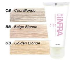 Chi Infra High Lift Cream Color Chart