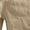 Khaki, variant on Casual Summer Shorts Lightweight Comfortable Loose Fit Solid Color Elastic Waist Breathable Outdoor Sports Shorts Black XL
