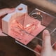 thumbnail image 2 of Omoshiroi bloque 3D Bloc de notas cubos 160 hojas Diy casa 3D Bloc de notas luz Led notas adhesivas notas de papel papelería regalos de navidad, 2 of 4
