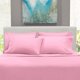 thumbnail image 3 of Juego de sábanas Queen con bolsillo extra profundo: se adapta a colchones de 18 a 24 pulgadas para dormitorio, hogar, apartamento, dormitorio, hotel, oficina, interior, juego de 6 piezas, rosa, 3 of 5