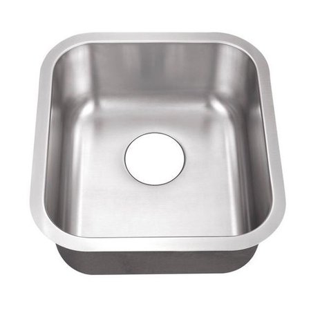 UPC 400989000105 product image for Belle Foret 16'' x 18'' Undermount Single Bowl Kitchen Sink | upcitemdb.com