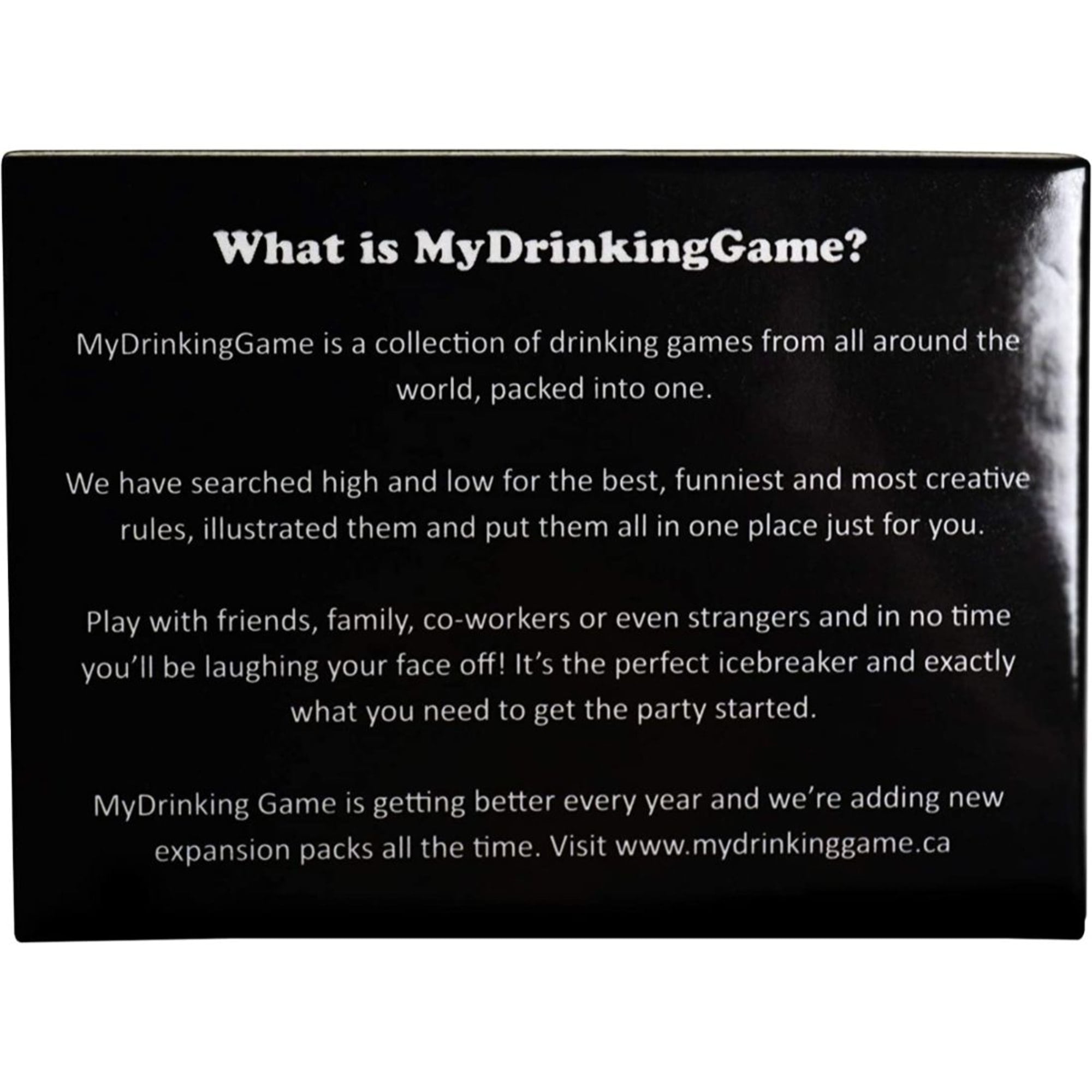 My Drinking Game - A Collection Of Drinking Games From All Around The World, Packed Into One! (#MyDrinkingGame) - Card Game - Party Night Fun!
