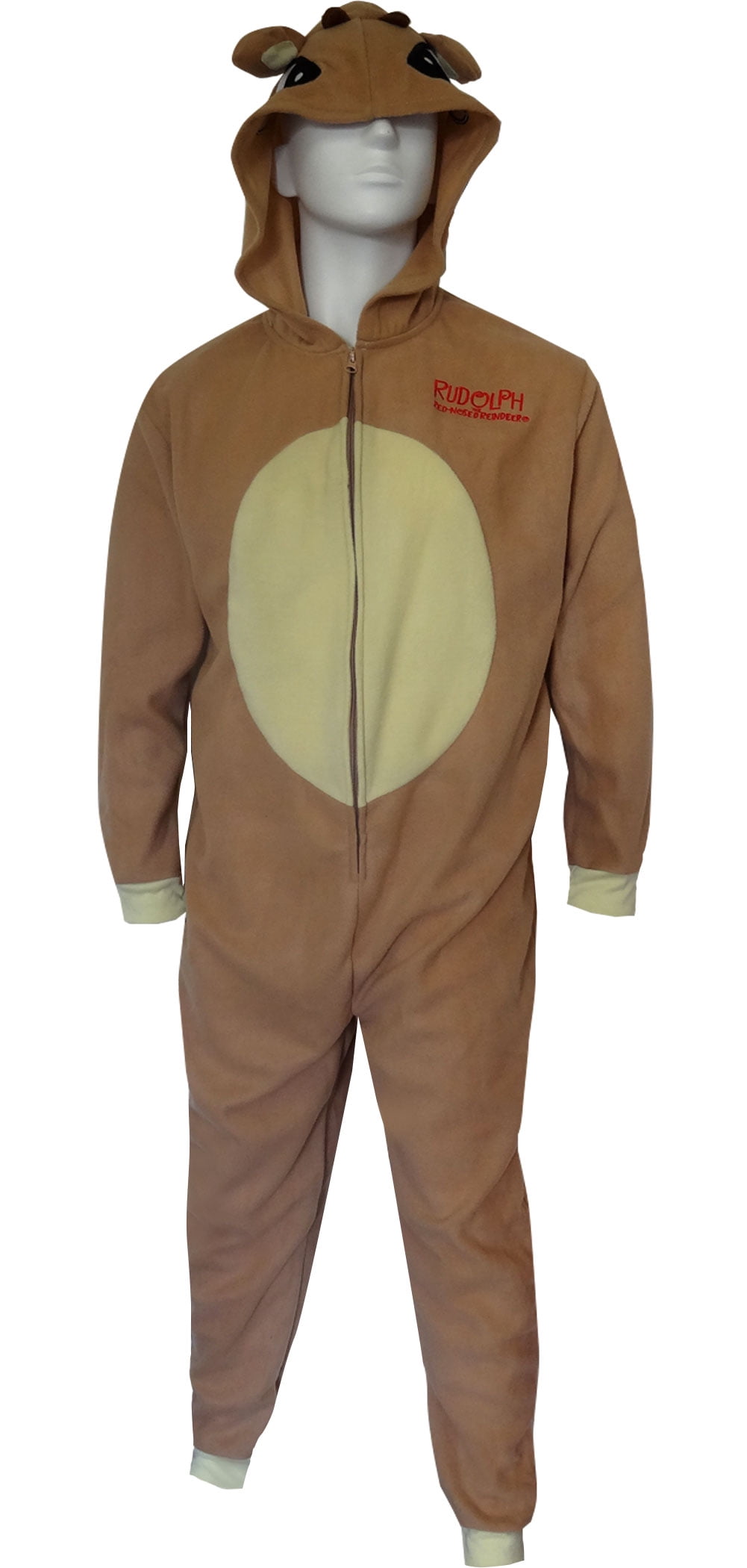 reindeer onesie red