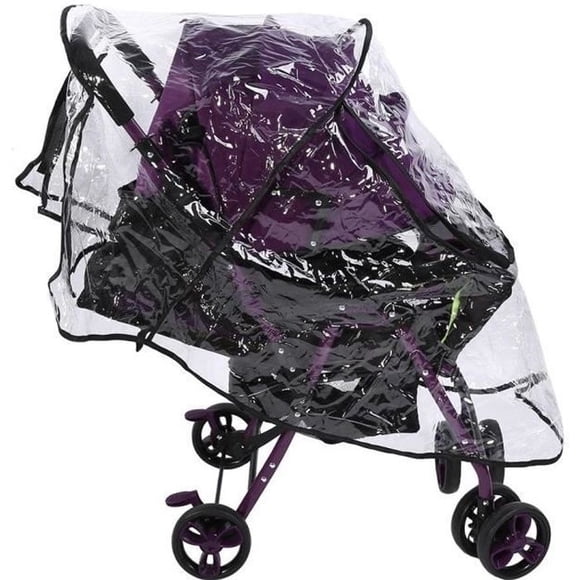 Universal Waterproof Stroller Rain Cover Wind and Rain Protection for Stroller and Pram Rain Cover