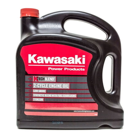 Genuine Kawasaki 1 Gallon OEM 2-Cycle K-Tech Engine Oil /
