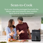 COSORI by Etekcity Dual Blaze 6.8qt Ceramic Coating Smart Air Fryer - Dark Gray