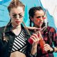 thumbnail image 4 of 2 pares de gafas de sol ovaladas vintage pequeñas, lentes rojas/grises y montura dorada, gafas de sol ovaladas, mini gafas redondas elegantes vintage para mujeres, niñas y hombres, 4 of 5