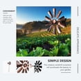 thumbnail image 7 of Metal Windmill Garden Spinner with Stake, 28" Vintage Yard Sculpture, Outdoor Windmill Stake for Garden Decor, 7 of 7