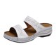 thumbnail image 2 of Zapatillas de punta abierta con tacón inclinado para mujer, sandalias cómodas, sandalias informales cómodas para la playa Wmkox8yii  hj789, 2 of 5
